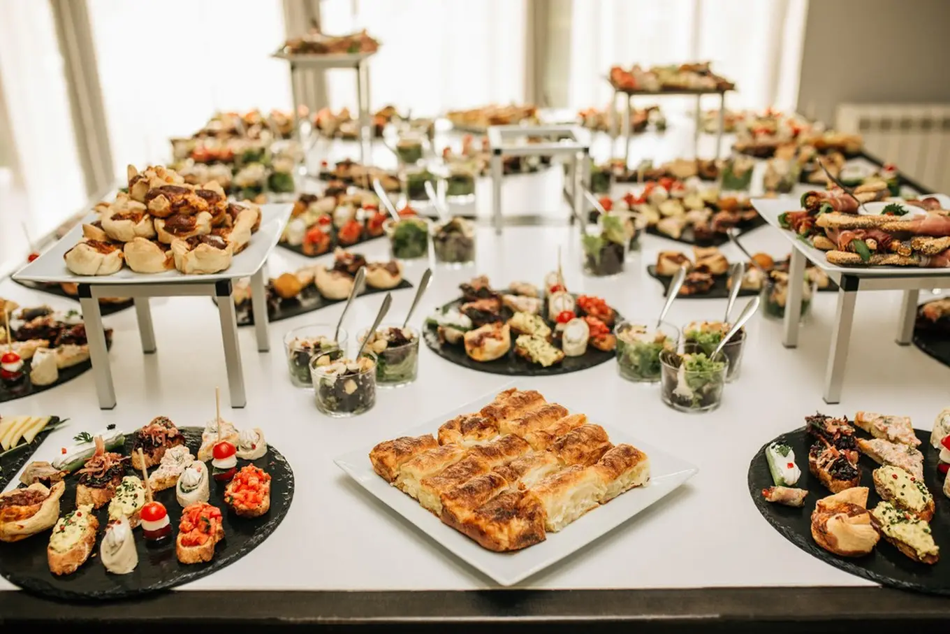 catering na przyjęciu okolicznościowym